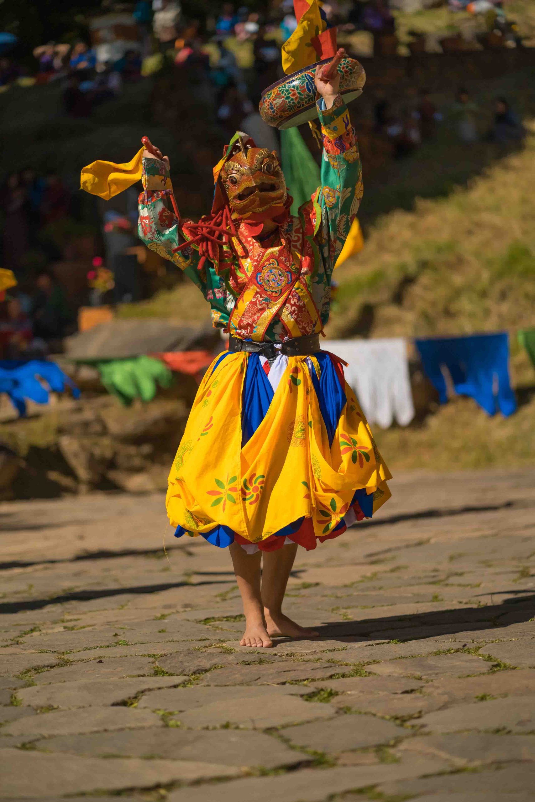 Immerse in sacred traditions through visits to ancient monasteries and temples