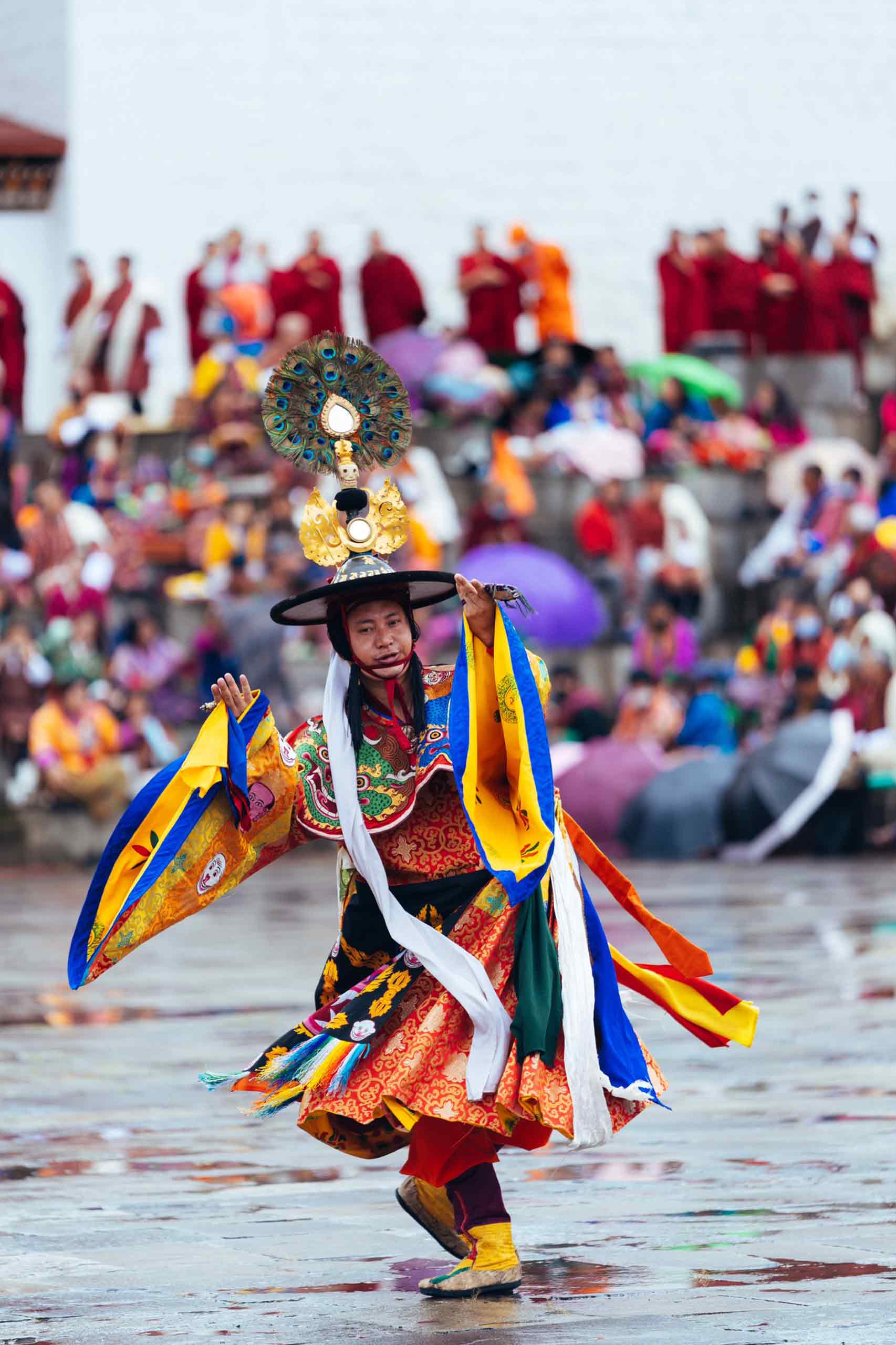 Experience Bhutan’s colorful Tshechus filled with sacred mask dances, music, and centuries-old traditions.