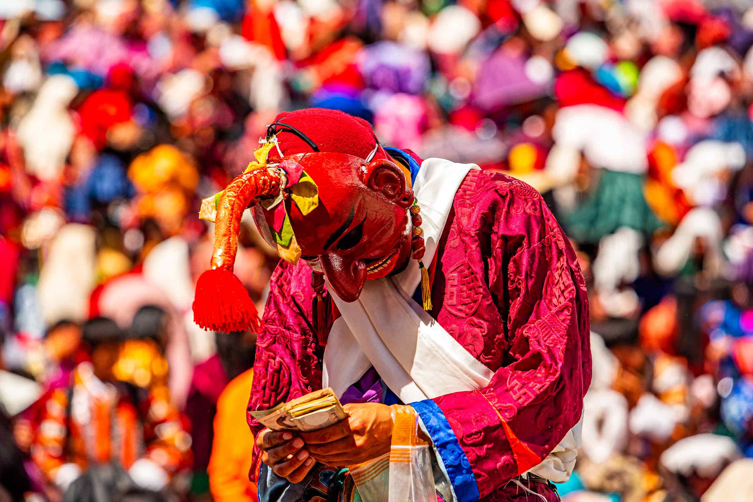 Receive blessings from revered monks and witness the deep spiritual devotion that defines Bhutanese culture.