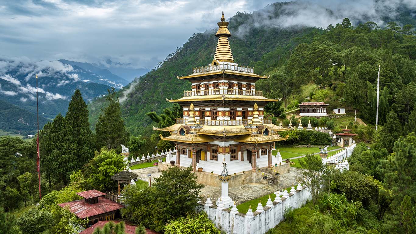 Hike to the amazing Tiger’s Nest Monastery perched on a cliff edge in Paro